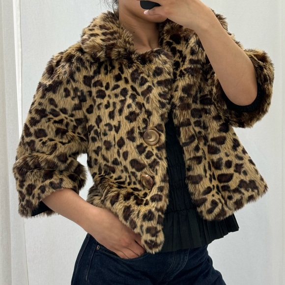 Y2K leopard print coat - Picture 4 of 4